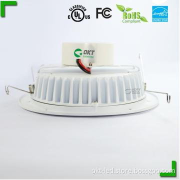 High Quality and high efficiency 120V  ul 6inch recessed led downlight